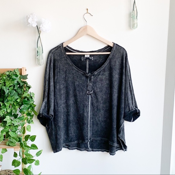 Free People Tops - We the Free First Base Henley Tee